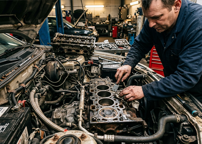 Lamborghini Conta Yanığı Tamiri